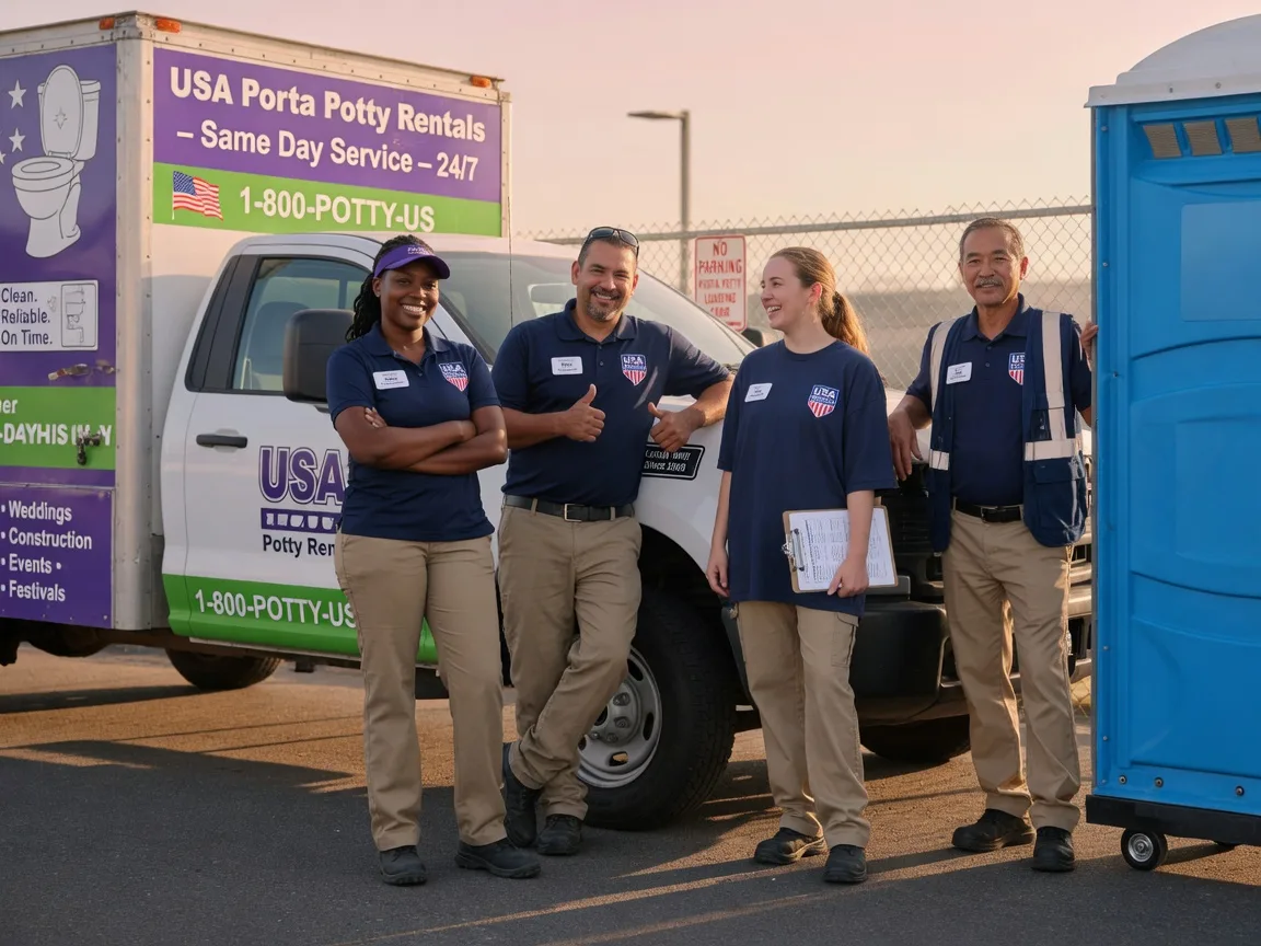 Porta Potty Rental company in Weaverville, NC